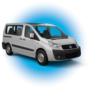 Location de voiture Aéroport Guadeloupe Pôle Caraïbes Fiat Scudo