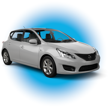 Půjčovna aut Paphos Downtown Nissan Tiida