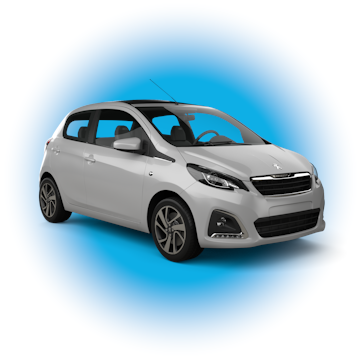 Rental mobil Msida Peugeot 108 Convertible