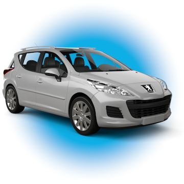 Autókölcsönző Faro Peugeot 207 Estate
