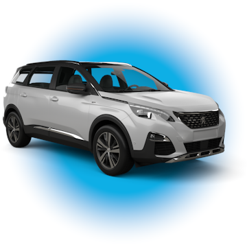 Location de voiture Aéroport Guadeloupe Pôle Caraïbes Peugeot 5008