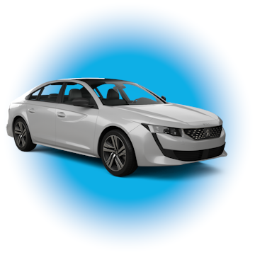 Car rental Dublin Airport Peugeot 508