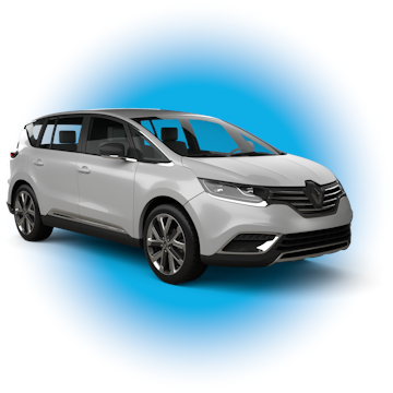 Billeje Zürich Lufthavn Renault Espace