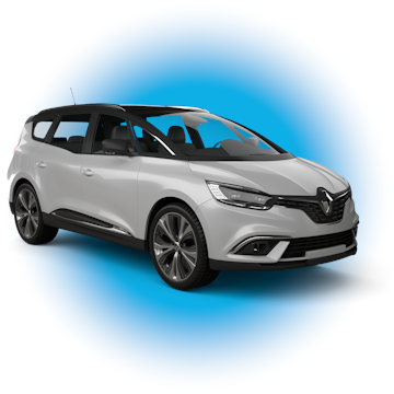 Location de voiture Aéroport Guadeloupe Pôle Caraïbes Renault Grand Scenic