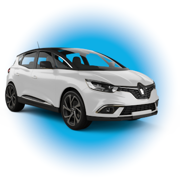 Billeje Zürich Lufthavn Renault Scenic