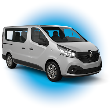 Car rental Reykjavik Port Renault Trafic