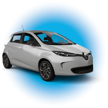 Car rental Reykjavik Port Renault Zoe