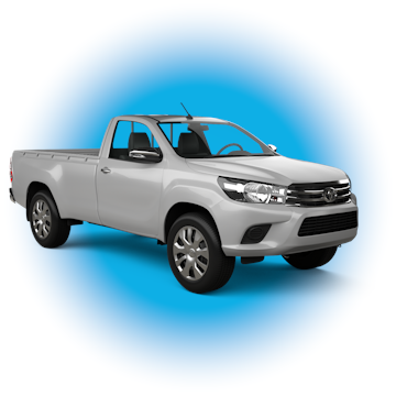 Car rental New Plymouth Airport Toyota Hilux