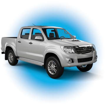 Car rental Reykjavik Port Toyota Hilux Double