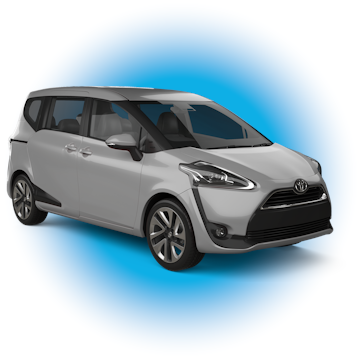 Mietwagen Kusatsu Toyota Sienta