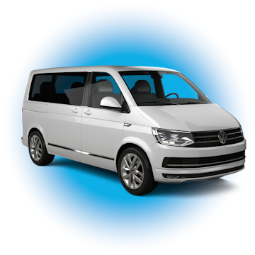 Car rental Crete Airport Chania Volkswagen Caravelle