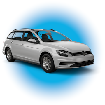 Car rental Crete Airport Chania Volkswagen Golf Estate