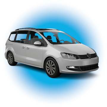 Car rental Dublin Airport Volkswagen Sharan
