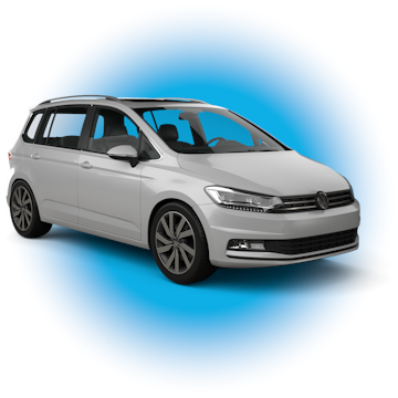 Car rental Crete Airport Chania Volkswagen Touran